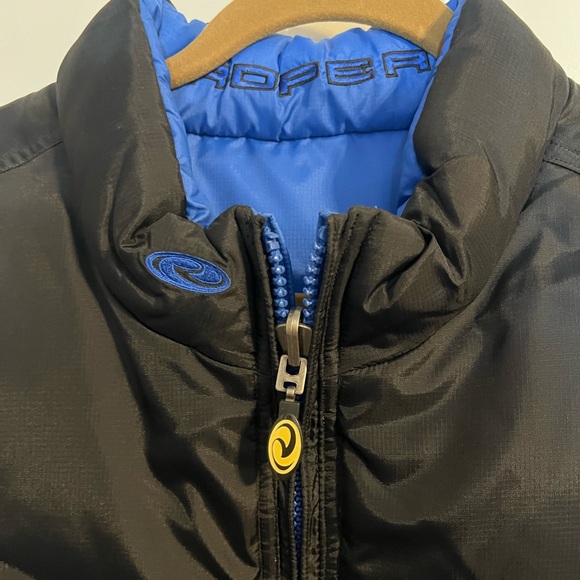 #3280. Roper Range Gear Insulated Reversible Black/Blue Vest. Men's Size XXL - Picture 3 of 16